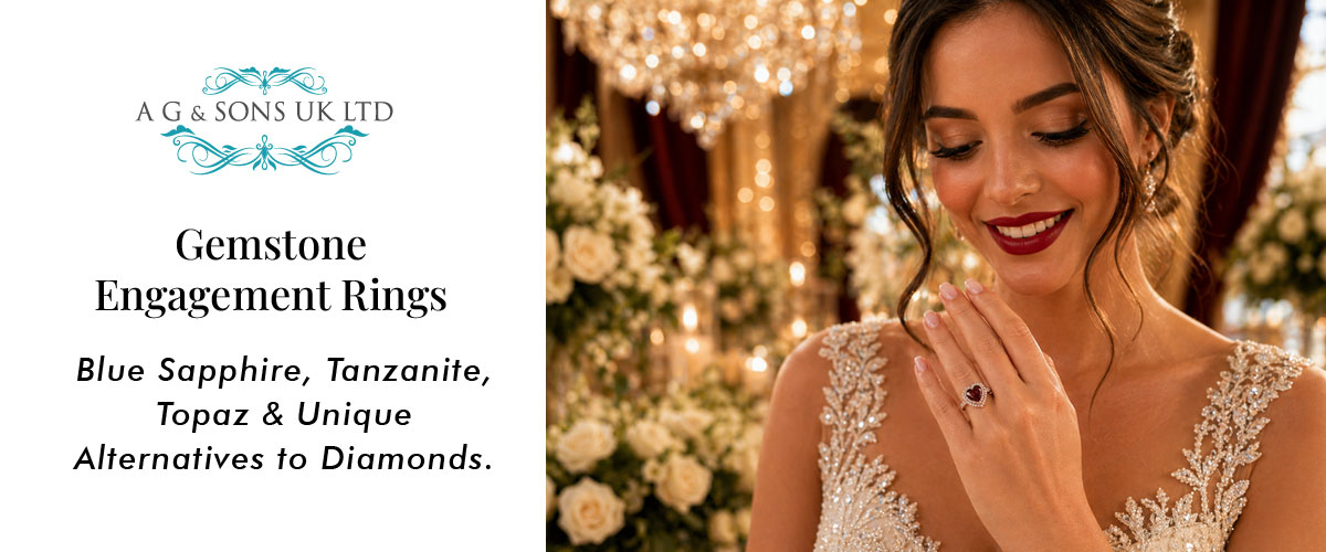 Gemstone Engagement Rings: Blue Sapphire, Tanzanite, Topaz & Unique Alternatives to Diamonds