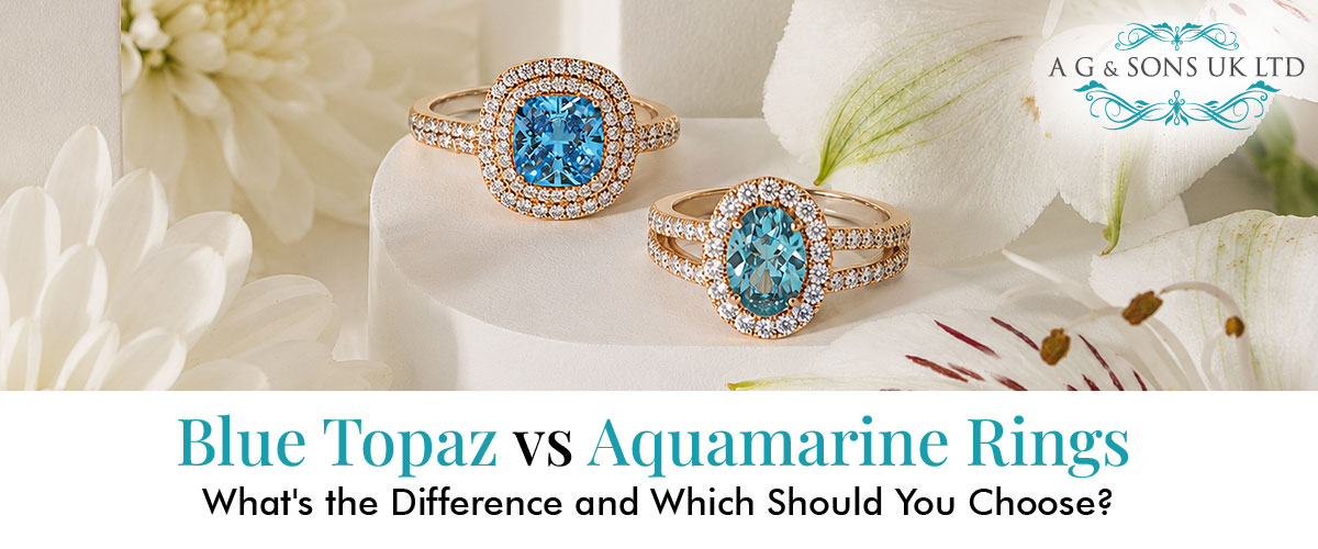 Blue Topaz vs Aquamarine Rings: What's the Difference and Which Should You Choose?