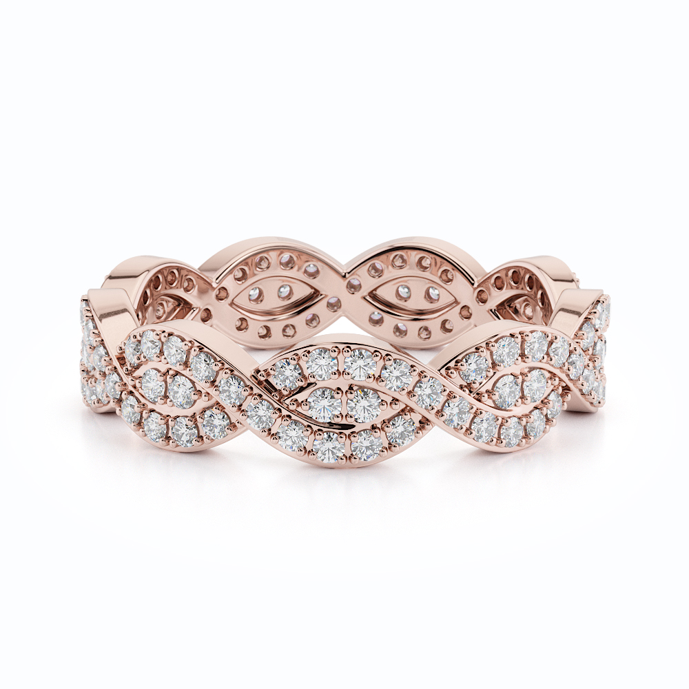Gold / Platinum Gemstone Eternity Ring Test 1